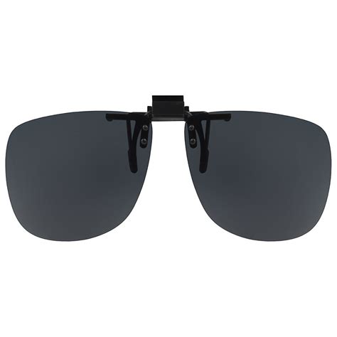 Solar Shield® Fits Over and ClipOn Polarized Sunglasses.